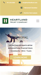 Mobile Screenshot of heartlandtrust.com